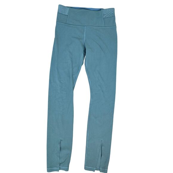 Athelta Aura Split Pant in Powervita - Gray - Small - Style # 487627 - Picture 1 of 9